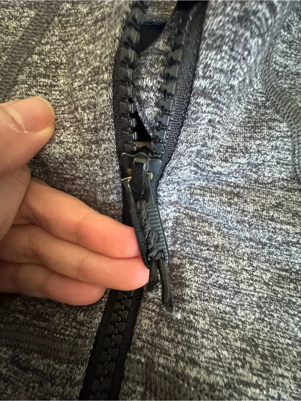 Lulu lemon Define Women’s Heather Gray Zip-Up Active Jacket  Size 8